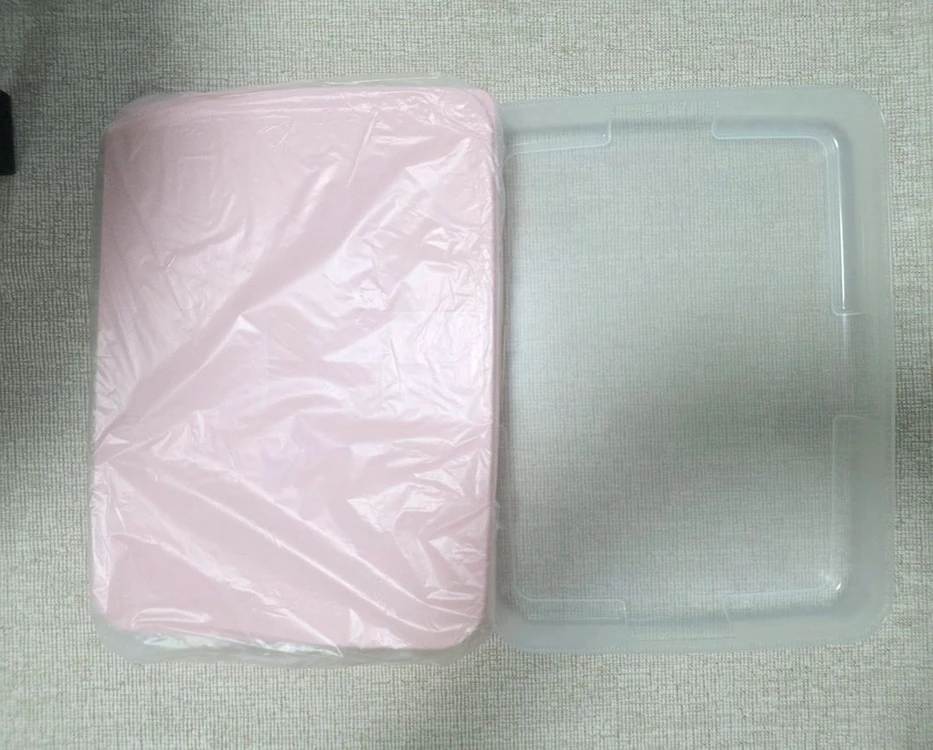 타파웨어 펭귄점보 냉동용기 연핑크1.3L 이미지