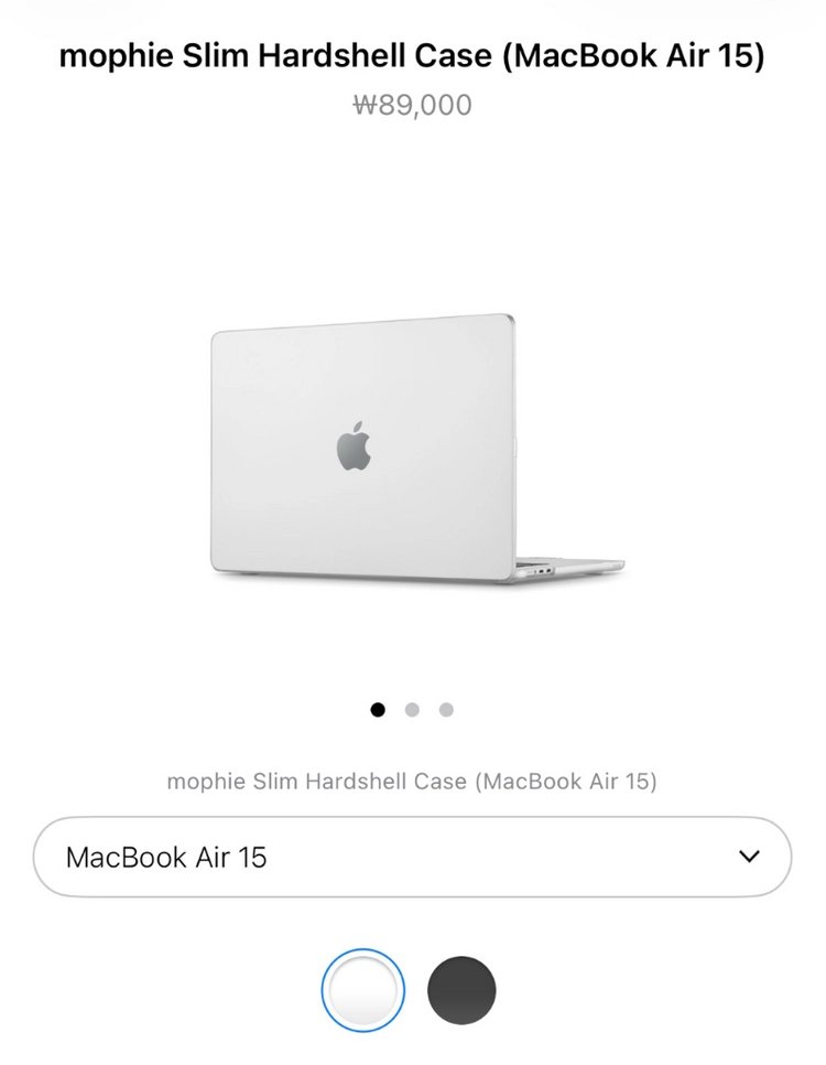 MacBook Air M5 15인치 실버 16GB / 512GB 이미지