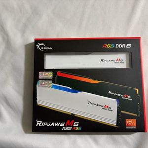 g.skill 지스킬 DDR5 64gb 6000 cl28 1.4v 초 고수율 버전 화이트 램 이미지
