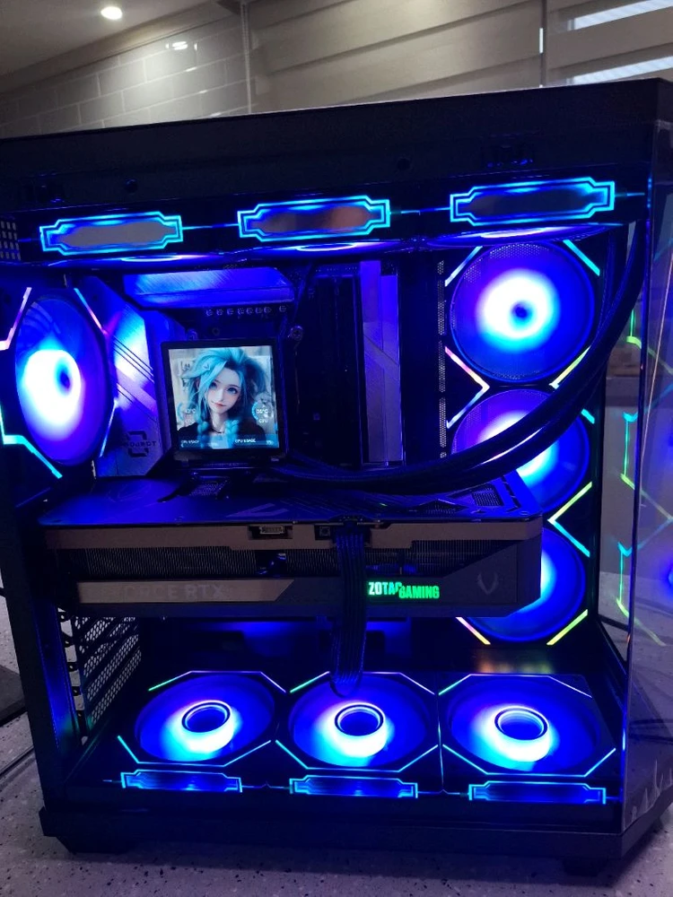 9800x3d, ssd 2tb, 32g , 5080 solid oc 게이밍 pc 이미지