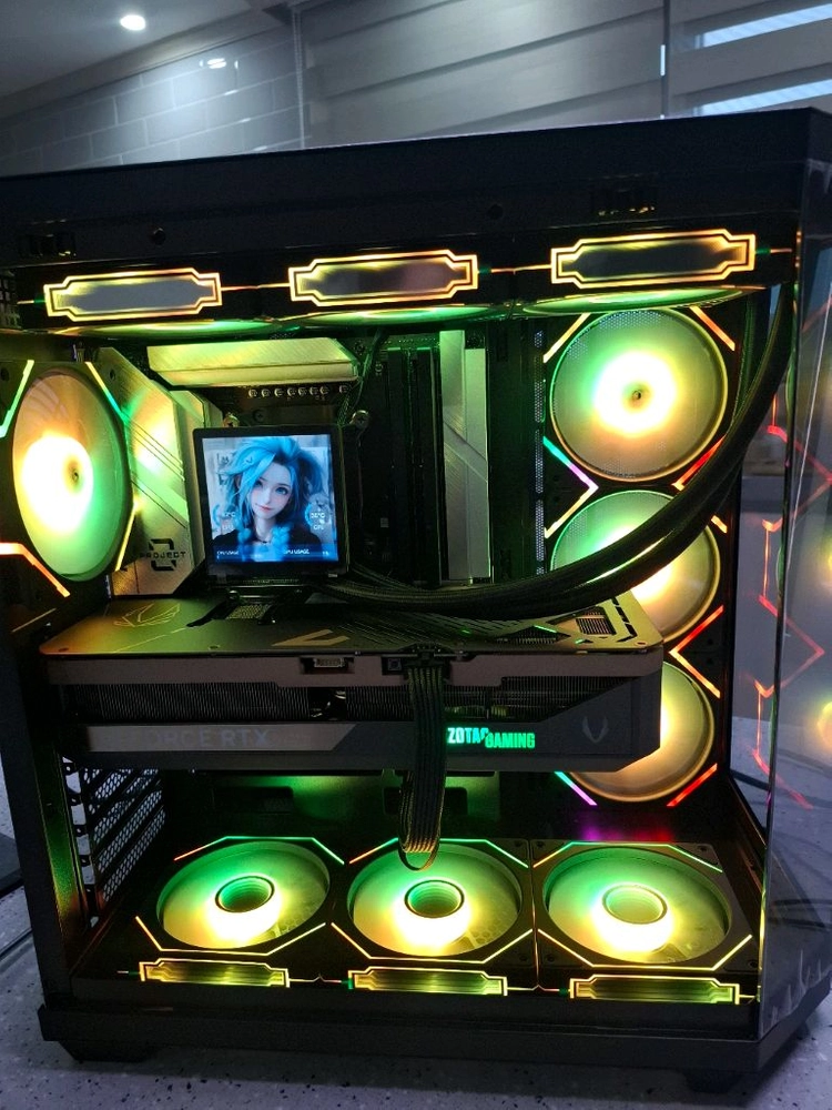 9800x3d, ssd 2tb, 32g , 5080 solid oc 게이밍 pc 이미지