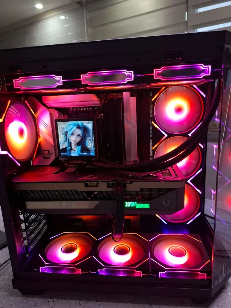 9800x3d, ssd 2tb, 32g , 5080 solid oc 게이밍 pc 이미지
