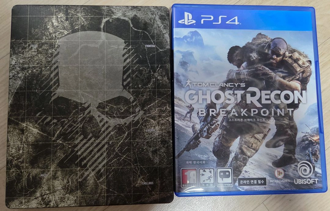 플스4 ps4 고스트리콘 와일드랜드 스틸북+브레이크포인트 일괄 - 안심되는 중고거래