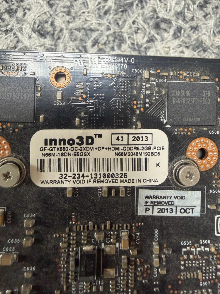 GTX660 그래픽카드 이미지