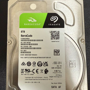 씨게이트 바라쿠다 HDD 8TB 이미지