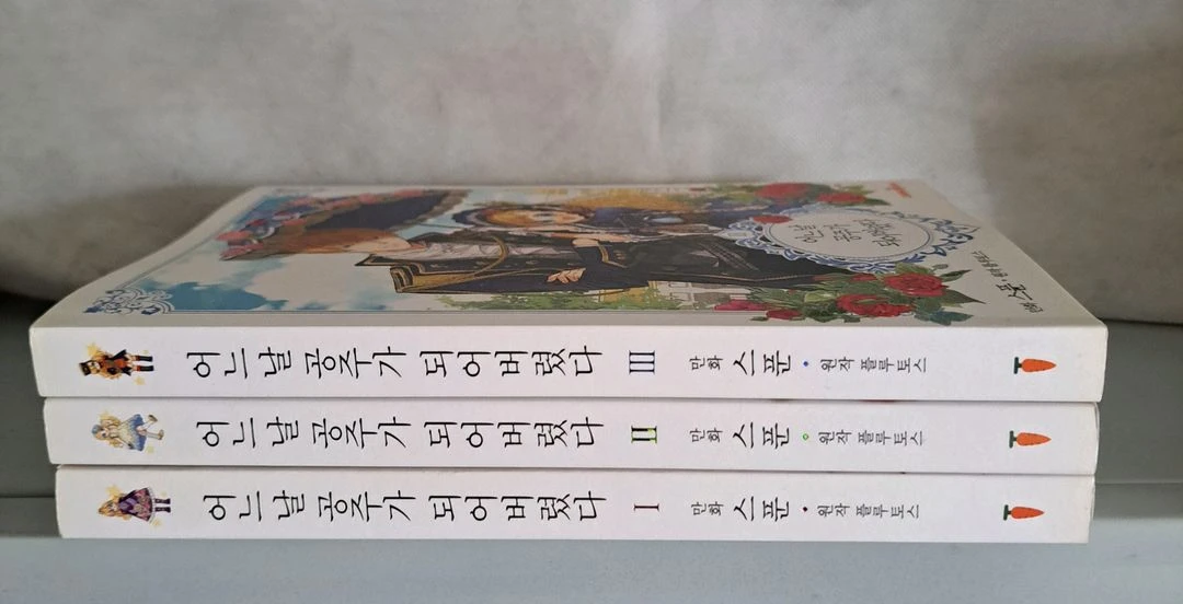 만화책 어느날 공주가 되어버렸다 1-3권 일괄 이미지