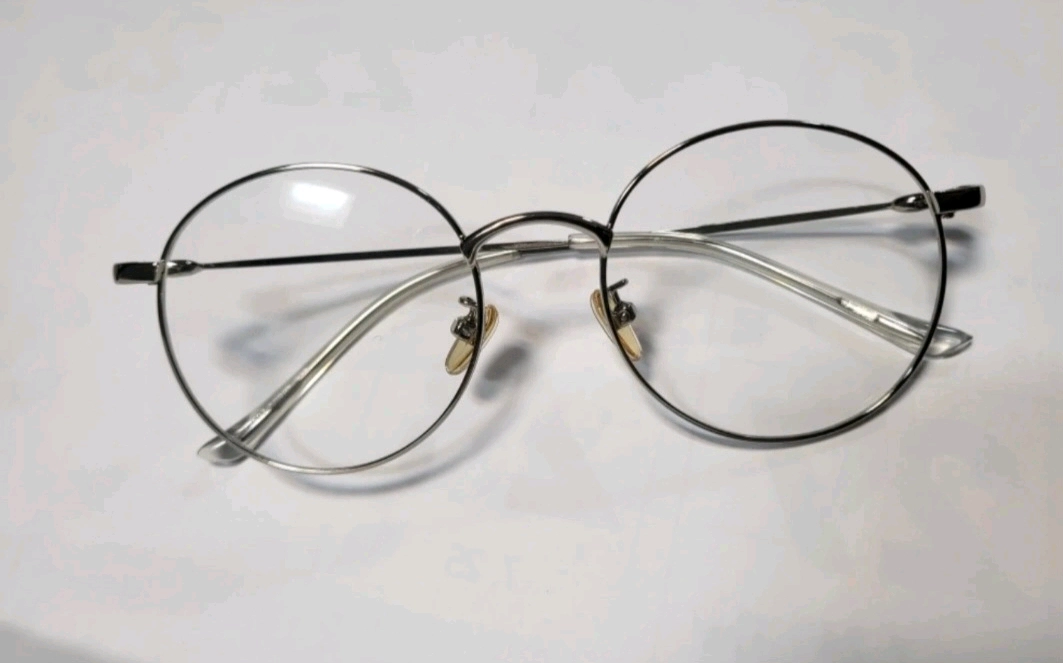동글이 안경테 (실버) 이미지