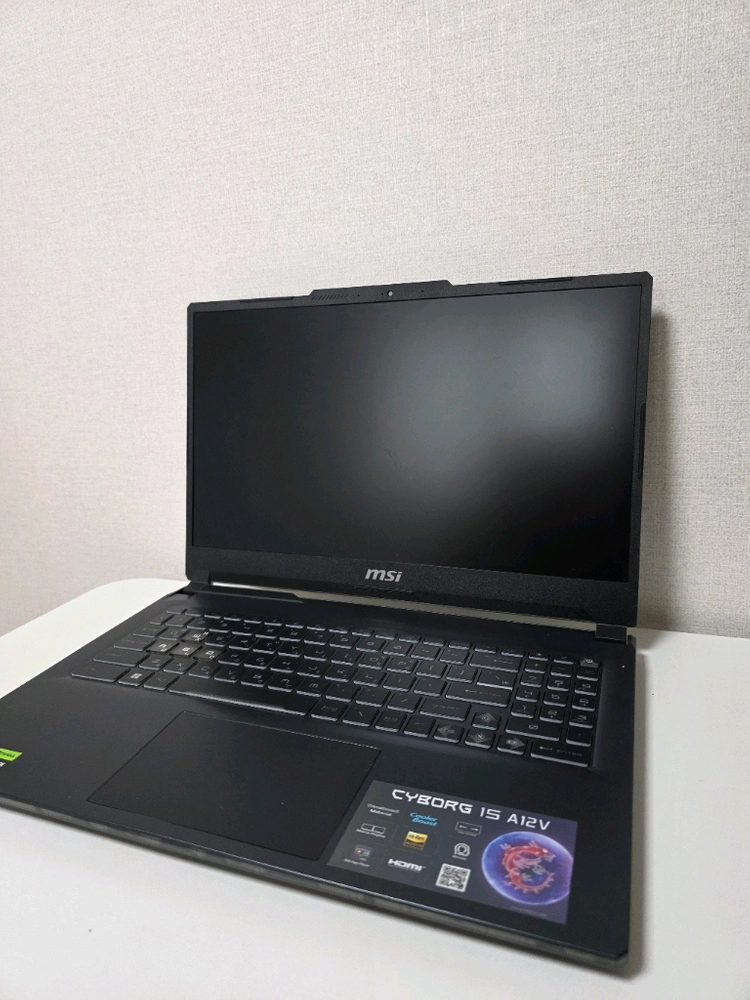 msi 사이보그15 게이밍 노트북 rtx4060 이미지
