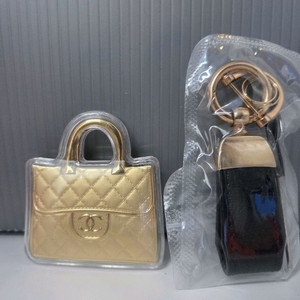 미니 금 가방(샤넬) 키링,열쇠고리,금20mg함유표시 이미지