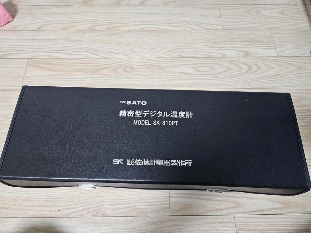 정밀디지털 표준온도계SATO SK810PT센서 포함 이미지
