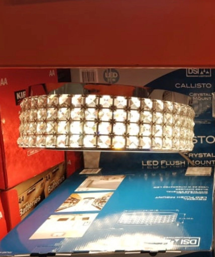 코스트코 크리스탈 LED 천장등 이미지