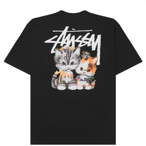 스투시 키튼 반팔 티셔츠 블랙 [S,M,L,XL] 이미지