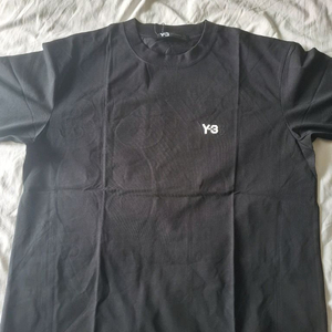 Y-3 반팔 티셔츠 블랙실크 XL 이미지