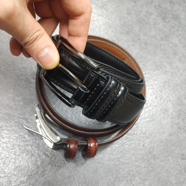 (새상품) 30~34사이즈 벨루티급 남자벨트 가죽벨트 퀄리티 대박좋아요 쉽게 구할수도없는 레어급벨트 이미지
