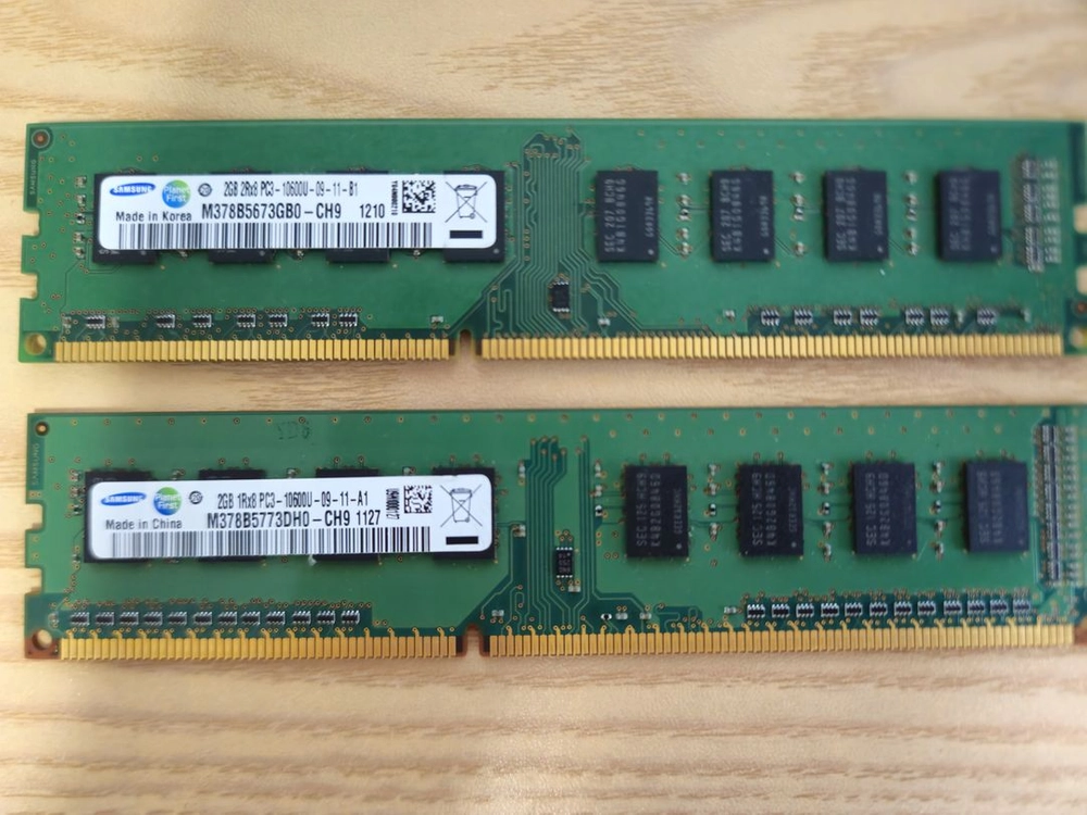 삼성 10600U 2G 메모리 2개 이미지