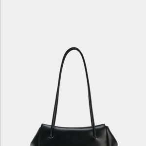 ZARA 자라 롱 숄더백 바게트백 블랙 이미지