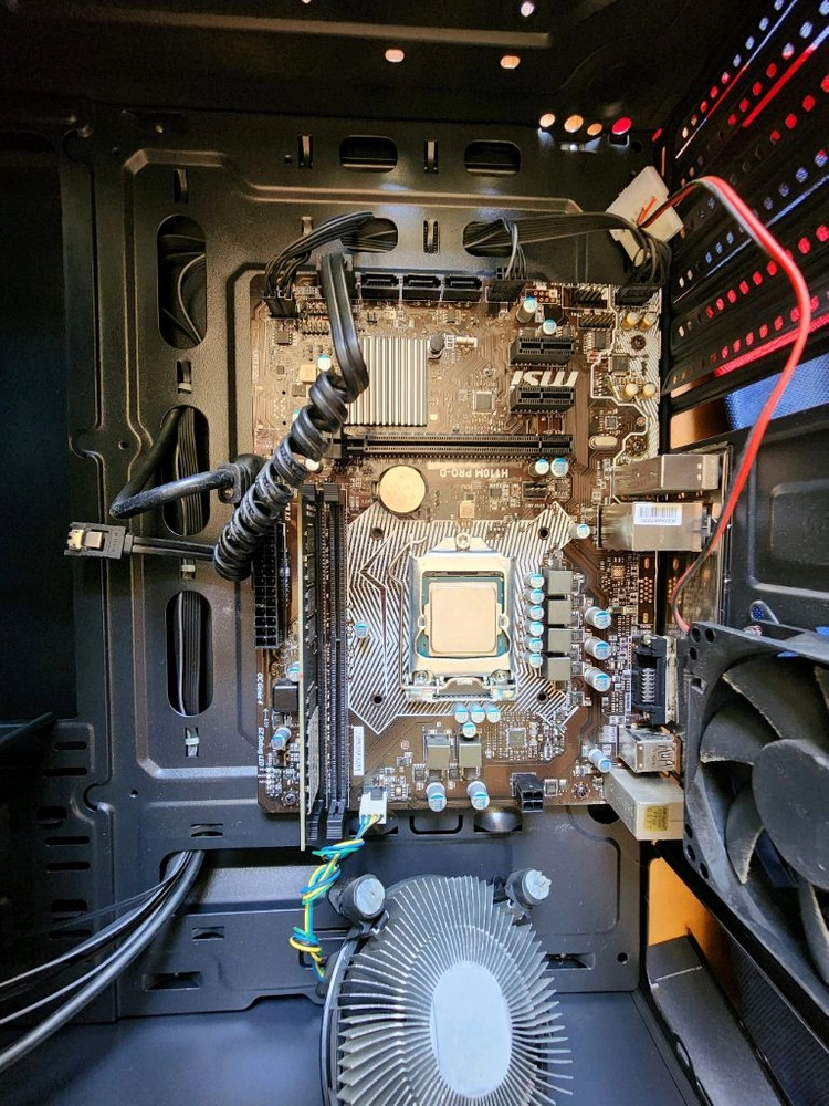h110m pro d i3 6100 8g 메인보드 cpu ram 팝니다 이미지