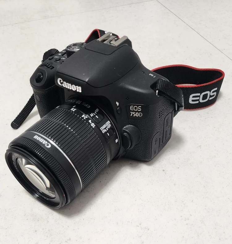 Canon EOS 750D DSLR 카메라 A급 이미지