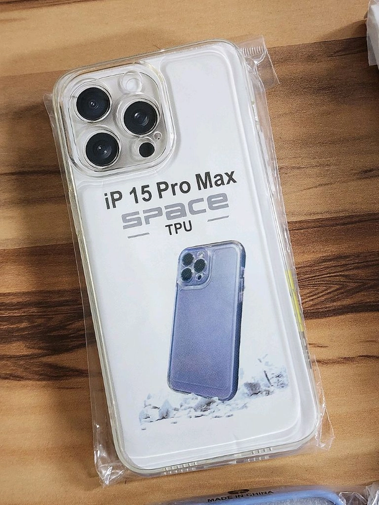 애플 아이폰15promax (프로맥스) 투명 맥세이프 폰 케이스 이미지
