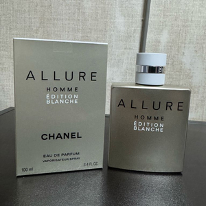 정품 샤넬 알뤼르옴므 에디씨옹블랑슈 100ml 판매(공홈구매) 이미지