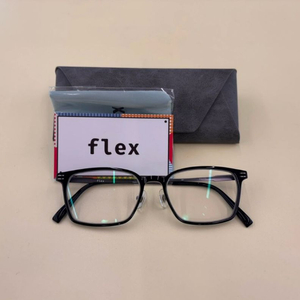 옵티션찰리 플렉스 FLEX19 뿔테 안경 이미지