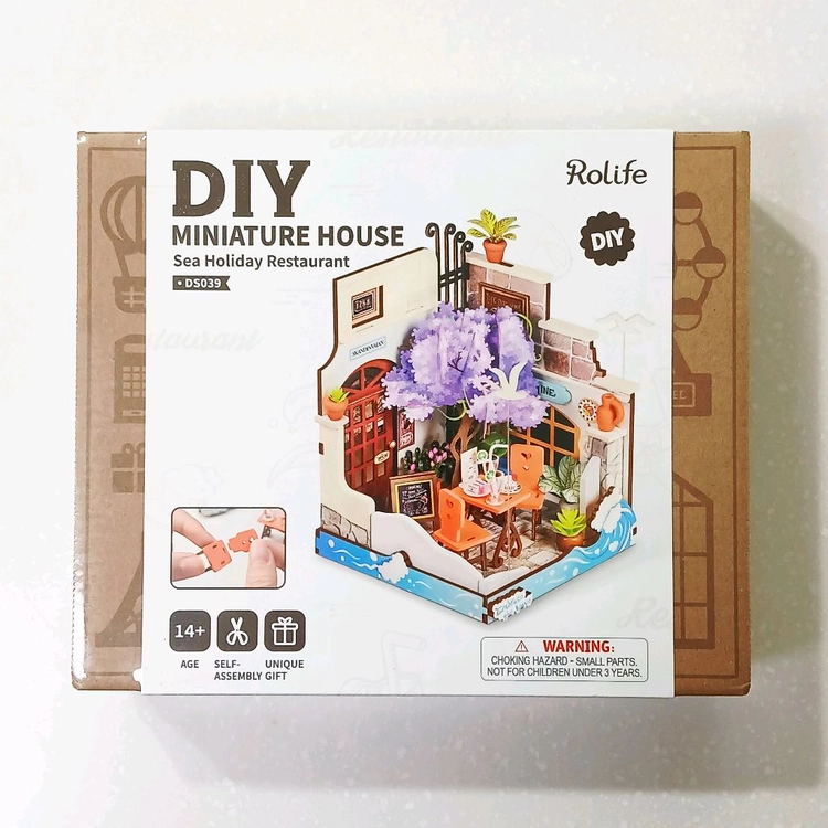 로라이프 로보타임 DIY 미니어처 하우스 해변 레스토랑_0282 이미지