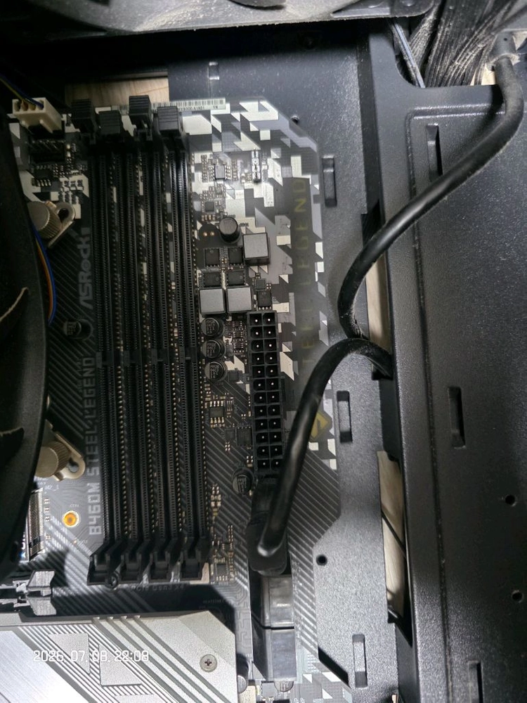 i7 10700 + ASRock B460M 스틸레전드 + 써모랩 트리니티 쿨러 이미지