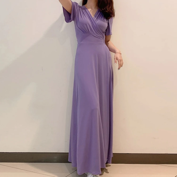 바이서우(BYSEOWOO) 맥시 랩원피스 프리사이즈 새상품 이미지