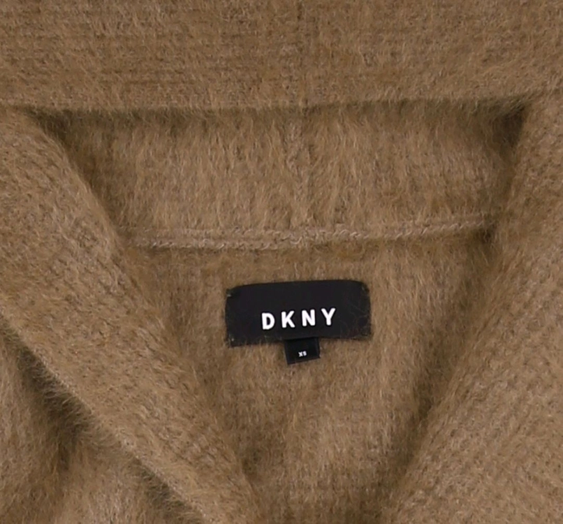 DKNY 라쿤100% 후드 롱가디건 이미지