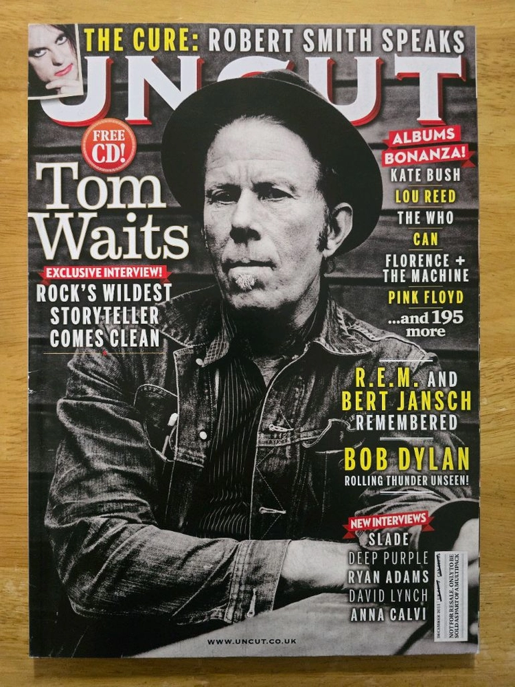 매거진 Tom Waits 톰 웨이츠 UNCUT PROMO CD 이미지