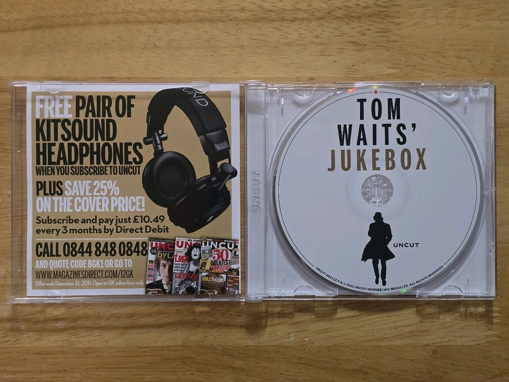 매거진 Tom Waits 톰 웨이츠 UNCUT PROMO CD 이미지