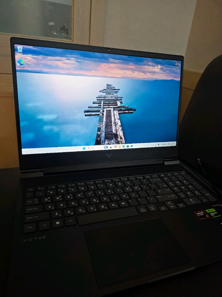 hp빅터스16 게이밍 노트북 rtx4060, ddr5 16gb, 165hz+쿠팡케어1년 이미지