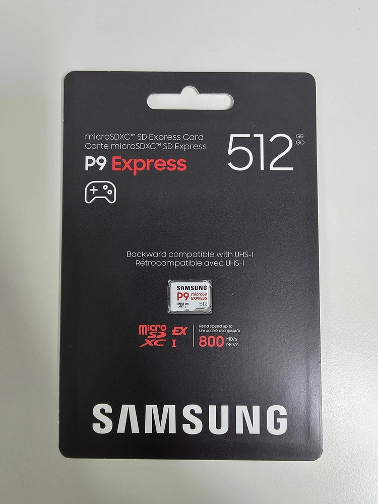 삼성전자 micro SD카드 P9 Express 512gb 닌텐도 스위치2 마이크로 미개봉 - 안심되는 중고거래