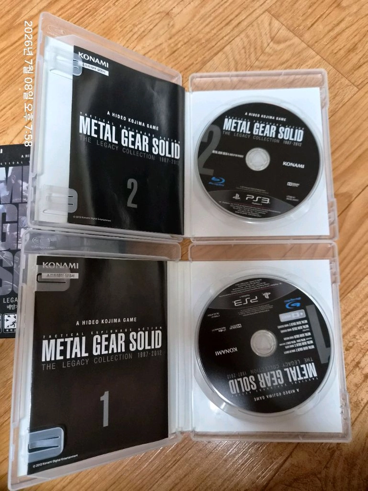 PS3 메탈기어솔리드 레거시 콜렉션 정발 팝니다. 이미지
