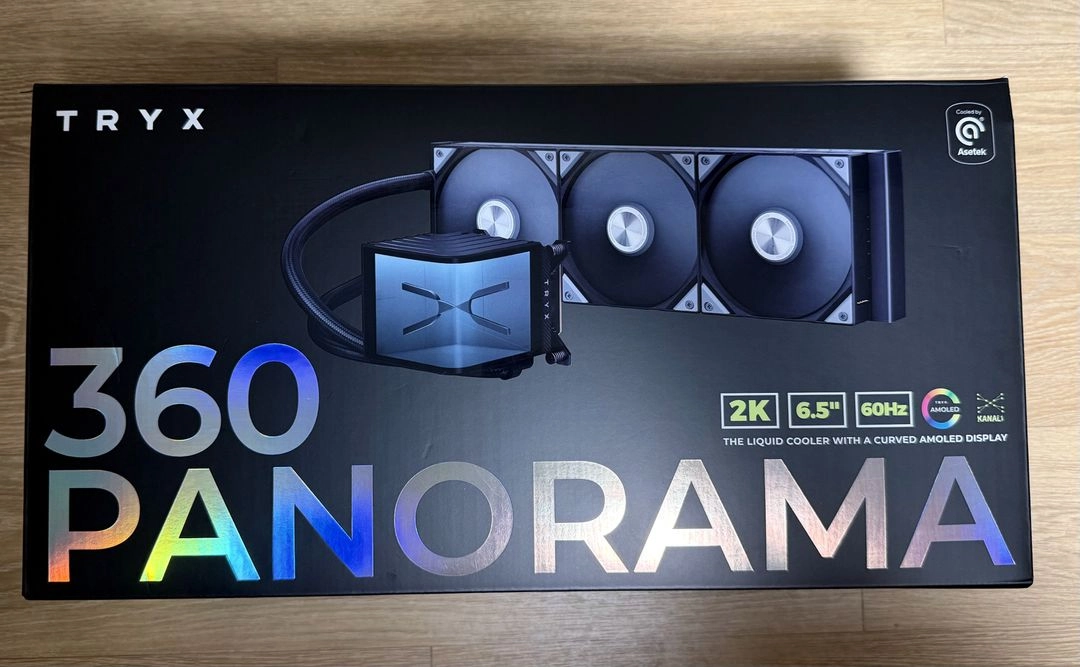 TRYX panorama 3D Pro 360 2025 블랙 [단순개봉] 이미지