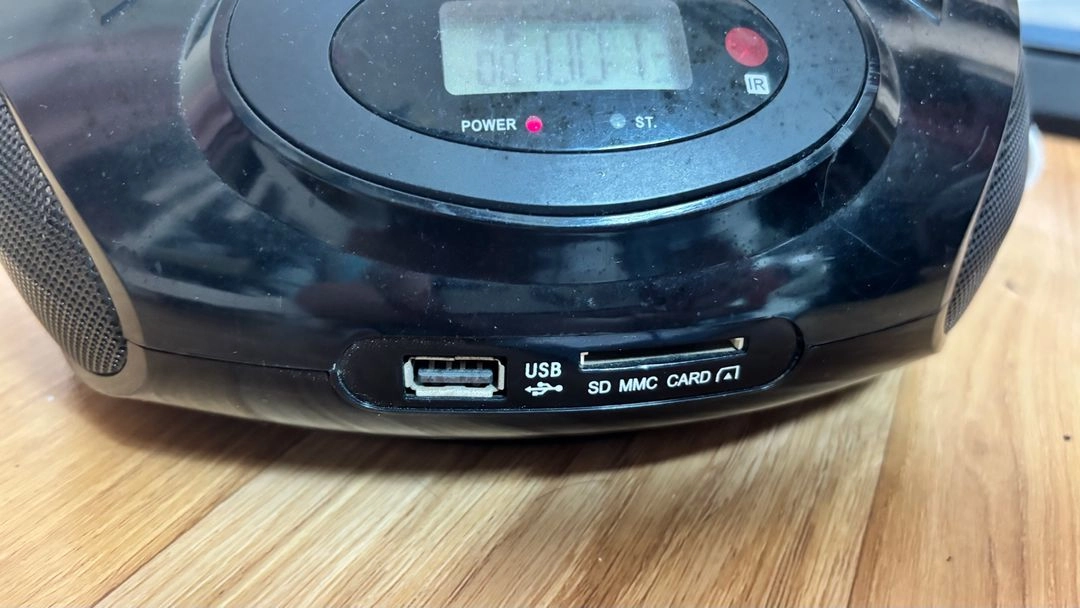 롯데 cd mp3라디오 플레이어 정상작동 안테나만분실 이미지