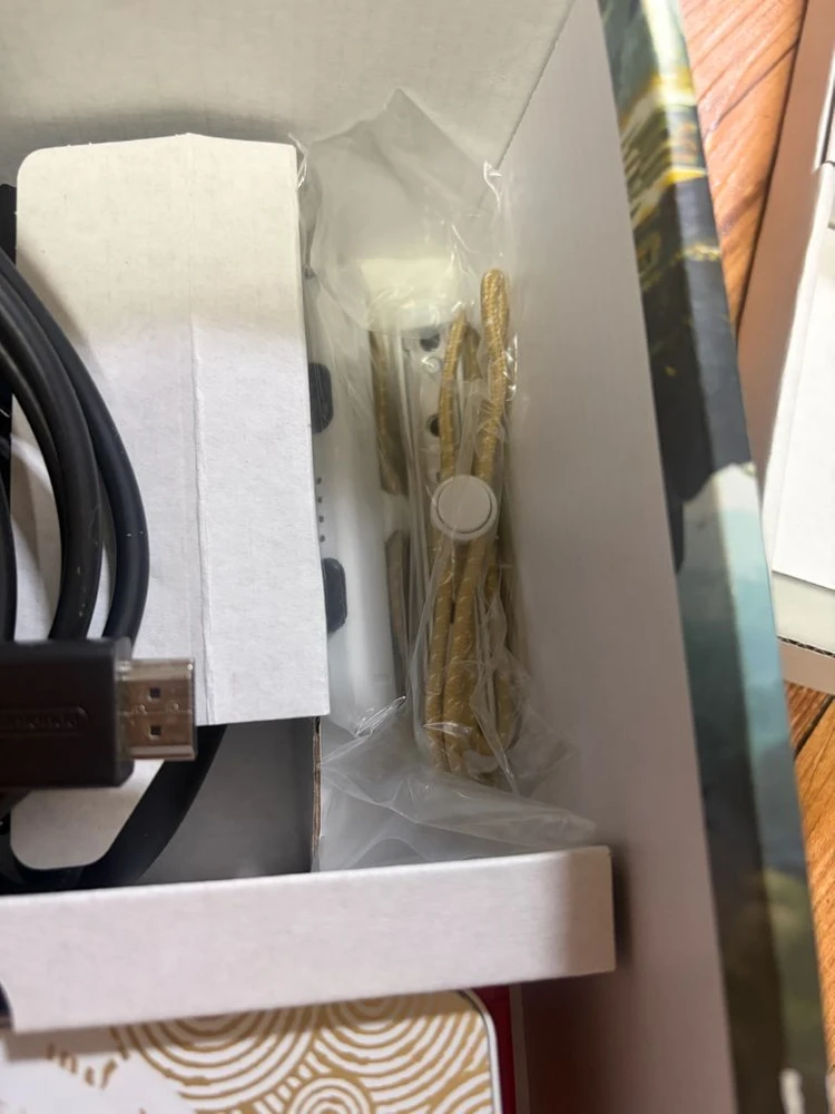 닌텐도 스위치 OLED 젤다의 전설 티어스 오브 킹덤 에디션 게임기 풀박 이미지