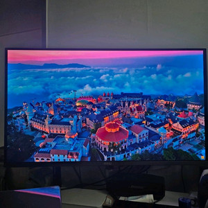 msi 321URX QD-OLED 240hz 4k 32인치 모니터 판매 이미지