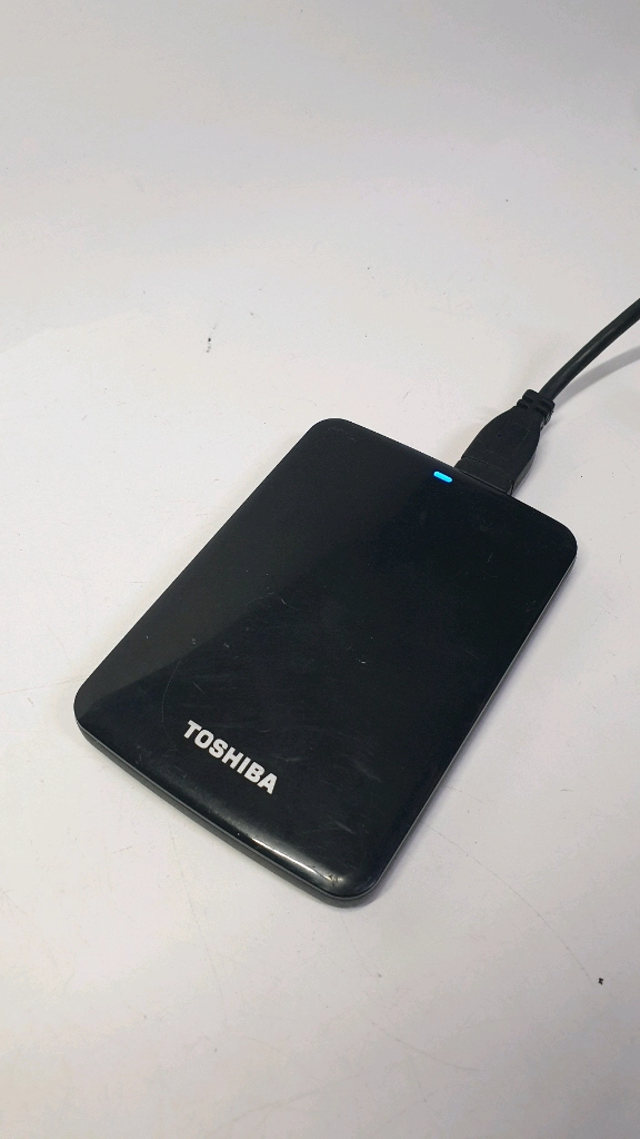 외장하드 USB3.0 500GB 도시바 MQ01UBD050 블랙 이미지