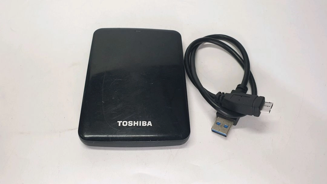 외장하드 USB3.0 500GB 도시바 MQ01UBD050 블랙 이미지