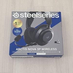 스틸시리즈 Arctis Nova 3P 무선 게이밍 헤드셋 이미지