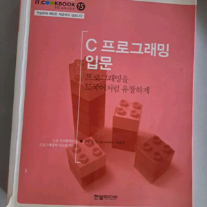 C 프로그래밍 입문 서적 이미지