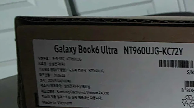 (새상품) 삼성 갤럭시북6 울트라 NT960UJG-KC72Y 이미지
