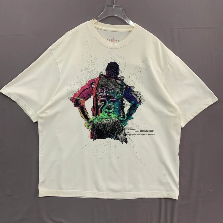 3XL 나이키 조던 23 엔지니어드 프린팅 빅사이즈 반팔티 이미지