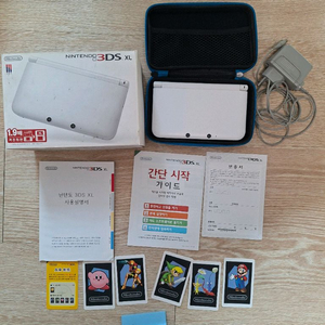 닌텐도 3ds xl 구큰다수 화이트 한국정발 순정 이미지