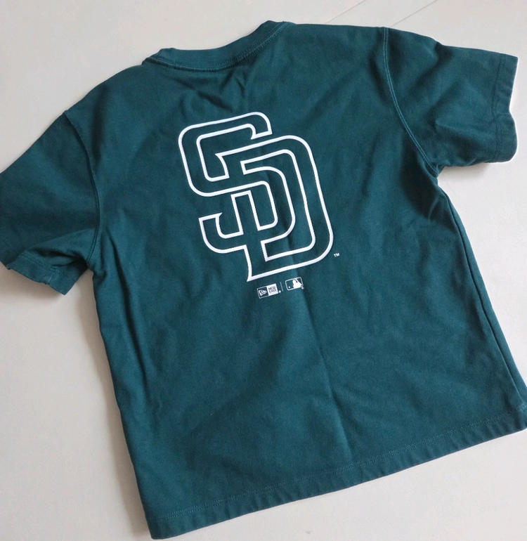 뉴에라 키즈 MLB 샌디에이고 반팔티 이미지