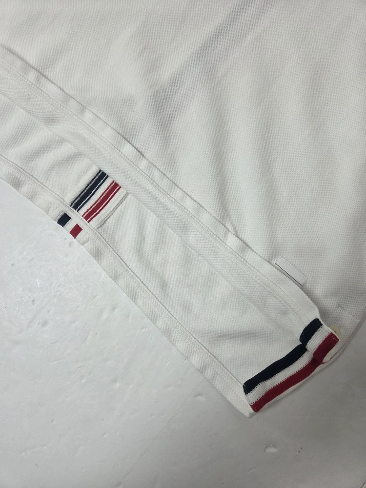 톰브라운 남성 백삼선 클래식 반팔티 화이트(S) 260709_7 이미지