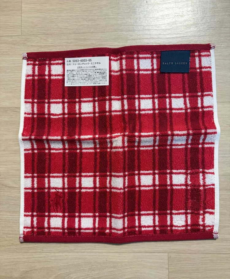 폴로랄프로렌 손수건 핸드타월 정품 (새제품) 이미지