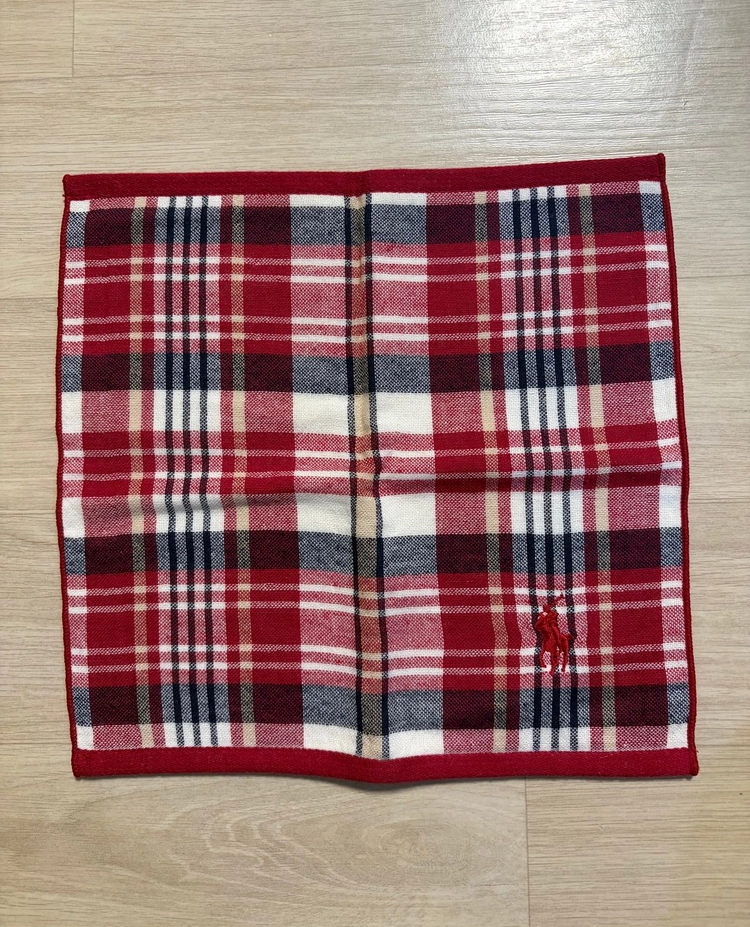 폴로랄프로렌 손수건 핸드타월 정품 (새제품) 이미지