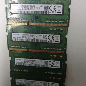DDR3 4GB 메모리 4개 세트 이미지